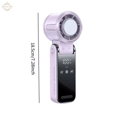 Quạt mini cầm tay gập gọn, tiện đọc sách và du lịch tại nhà, giá 381.700₫ 5