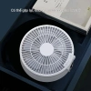 Quạt mini để bàn và treo tường, dao động mạnh, pin lâu dài, điều khiển từ xa, phù hợp ký túc xá - Giá 360.500 VND 9