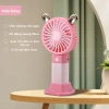Quạt Mini Hoạt Hình Dễ Thương - Tích Điện, Sạc USB, Cầm Tay Phong Cách 2