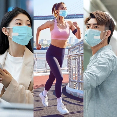 Quạt Mini kẹp khẩu trang - Làm mát, lọc không khí, khử khuẩn, chống bí thở, 120k 5