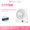 Quạt Mini Simplus Pink Bàn Chân Đế Xông Tinh Dầu 5 Chế Độ Gió 7.6h DFSH016 Bảo Hành 1 Năm