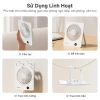 Quạt Mini Simplus Pink Bàn Chân Đế Xông Tinh Dầu 5 Chế Độ Gió 7.6h DFSH016 Bảo Hành 1 Năm 9