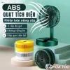 Quạt mini tích điện gấp gọn 3 cấp gió, siêu bền, sạc USB, giá 80.000đ