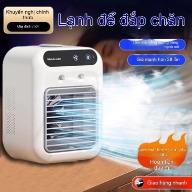 Quạt mini USB di động đa năng phun sương tạo ẩm cho ký túc xá và văn phòng - giá chỉ 216.300đ 4