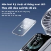 Quạt Năng Lượng Mặt Trời Mini Gập 4.000mAh Turbo Jet - Cầm Tay, Sạc Lại, Gió Mạnh 189.000 3