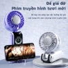 Quạt Năng Lượng Mặt Trời Mini Gập 4.000mAh Turbo Jet - Cầm Tay, Sạc Lại, Gió Mạnh 189.000 5