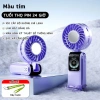 Quạt Năng Lượng Mặt Trời Mini Gập 4.000mAh Turbo Jet - Cầm Tay, Sạc Lại, Gió Mạnh 189.000 9