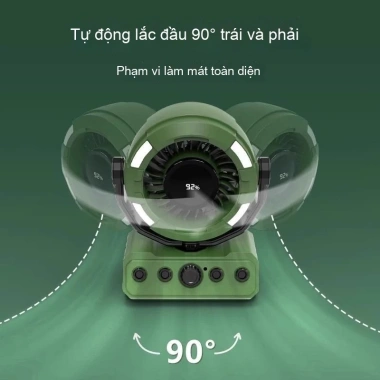 Quạt ngoài trời sạc lại 2.025 - Làm mát yên tĩnh, pin dài, phù hợp bàn văn phòng, giảm còn 1.249.500₫ 6 Quạt ngoài trời sạc lại 2.025 - Làm mát yên tĩnh, pin dài, phù hợp bàn văn phòng, giảm còn 1.249.500₫ 6