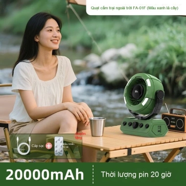 Quạt ngoài trời sạc lại 2.025 - Làm mát yên tĩnh, pin dài, phù hợp bàn văn phòng, giảm còn 1.249.500₫ 10 Quạt ngoài trời sạc lại 2.025 - Làm mát yên tĩnh, pin dài, phù hợp bàn văn phòng, giảm còn 1.249.500₫ 10