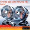 Quạt ô tô 12V/24V hai đầu USB - Làm mát nội thất, dùng cho xe tải, ô tô và nhà, giá 118.300 VND 4