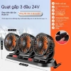 Quạt ô tô 12V/24V hai đầu USB - Làm mát nội thất, dùng cho xe tải, ô tô và nhà, giá 118.300 VND 10