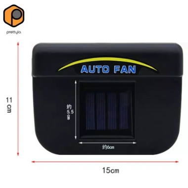Quạt Ô Tô Năng Lượng Mặt Trời Tuần Hoàn Không Khí Tự Động, Làm Mát Xe SUV và RV 5 Quạt Ô Tô Năng Lượng Mặt Trời Tuần Hoàn Không Khí Tự Động, Làm Mát Xe SUV và RV 5