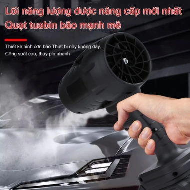 Quạt phản lực 1.050W, máy thổi bụi 28.000rpm - Thổi lá, dọn mặt, bảo hành 2 năm 6