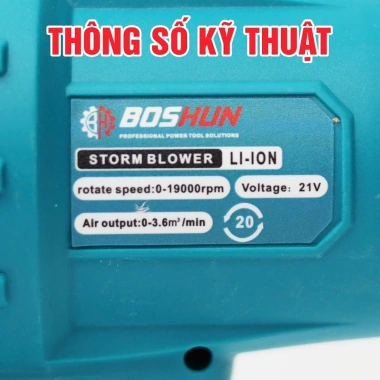 Quạt phản lực turbofan dùng chân pin phổ thông - Giá chỉ 253.000₫, giảm từ 308.660₫