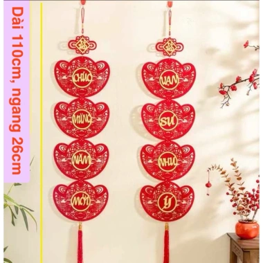 Quạt Phúc Lộc Thọ Tết Trang Trí Combo 4 Quạt Giá Ưu Đãi 39.999đ
