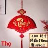 Quạt Phúc Lộc Thọ Tết Trang Trí Combo 4 Quạt Giá Ưu Đãi 39.999đ 4