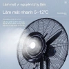 Quạt phun công nghiệp Yangzi 26inch, làm mát mạnh, điều hòa không khí, tạo độ ẩm - Giá 2.78 triệu 6