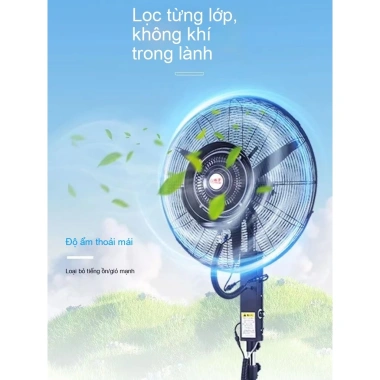 Quạt phun công nghiệp Yangzi 26inch, làm mát mạnh, điều hòa không khí, tạo độ ẩm - Giá 2.78 triệu 9 Quạt phun công nghiệp Yangzi 26inch, làm mát mạnh, điều hòa không khí, tạo độ ẩm - Giá 2.78 triệu 9