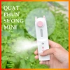 Quạt phun sương cầm tay mini 2 trong 1: chế độ quạt & sương mát, FREESHIP 98k