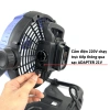 Quạt pin NAVARA 9.002 pin chân 4cm, nút chỉnh tốc độ, siêu mát - Giảm còn 585.000₫ 6