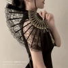 Quạt ren họa tiết cosplay lolita - Ghiền Cói chụp ảnh lễ tết, chỉ 29.000₫ 5