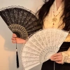 Quạt ren họa tiết cosplay lolita - Ghiền Cói chụp ảnh lễ tết, chỉ 29.000₫ 8