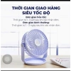 Quạt sạc để bàn YOOBAO F2 Pro 10.000mAh - 12‑50h, 3 mức gió, độ bền cao, 450k 8