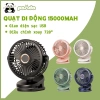 Quạt Sạc Mini Pin 30.000mAh GF07 - Kẹp Bàn, Xe Đẩy, Du Lịch, Bảo Hành 6 Tháng
