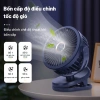 Quạt Sạc Mini Pin 30.000mAh GF07 - Kẹp Bàn, Xe Đẩy, Du Lịch, Bảo Hành 6 Tháng 2