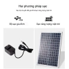 Quạt sạc năng lượng mặt trời công suất gió mạnh - Di động, yên tĩnh, pin lâu, phù hợp cắm trại, quầy hàng 8