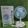Quạt Sạc Tích Điện DP-7.627 + Đèn LED - Siêu Nhỏ Gọn, Tiện Lợi, Không Chiếm Diện Tích, Giá Ưu Đãi 259k 5