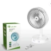 Quạt Sạc Tích Điện DP-7.627 + Đèn LED - Siêu Nhỏ Gọn, Tiện Lợi, Không Chiếm Diện Tích, Giá Ưu Đãi 259k 7