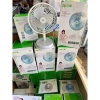 Quạt Sạc Tích Điện DP-7.627 + Đèn LED - Siêu Nhỏ Gọn, Tiện Lợi, Không Chiếm Diện Tích, Giá Ưu Đãi 259k 9