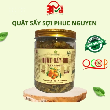 Quật sấy sợi PHÚC NGUYỄN ROSE 200g - Tăng đề kháng, mứt thủ công chua ngọt 120k