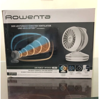 Quạt Sưởi Rowenta HQ7.152 2 trong 1 Sưởi & Làm Mát, Nhập Đức, BH 12 Tháng - 2.11 Tr 8