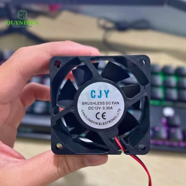 Quạt Tản Nhiệt 12V 6x6x2.5cm Không Chổi Than Linh Kiện Điện Tử QUỲNH DIỄN Giá Ưu Đãi 31.213₫ 4
