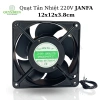Quạt Tản Nhiệt 220V JANFA 12x12x3.8cm - Tủ Điện, Quạt Thông Gió, Motor Dây Đồng, Giá Ưu Đãi 151k