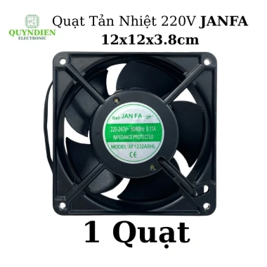 Quạt Tản Nhiệt 220V JANFA 12x12x3.8cm - Tủ Điện, Quạt Thông Gió, Motor Dây Đồng, Giá Ưu Đãi 151k 9