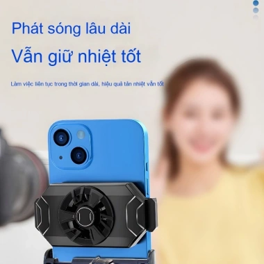 Quạt tản nhiệt điện thoại Coolsen - Làm mát livestream game, kẹp gài sau, giao nhanh, chỉ 82.000₫ 5
