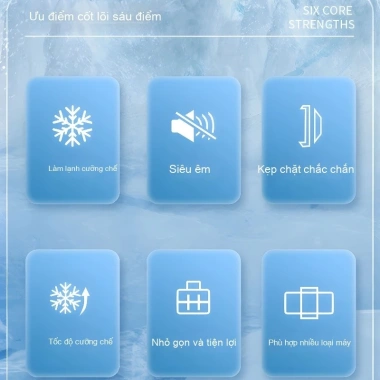 Quạt tản nhiệt điện thoại Coolsen - Làm mát livestream game, kẹp gài sau, giao nhanh, chỉ 82.000₫ 6
