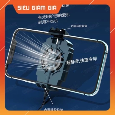Quạt tản nhiệt điện thoại game G6 PUBG COD ML công nghệ mới 35.000 giảm 7.000 2 Quạt tản nhiệt điện thoại game G6 PUBG COD ML công nghệ mới 35.000 giảm 7.000 2