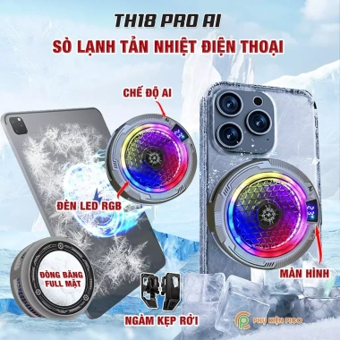 Quạt tản nhiệt điện thoại sò lạnh FS18 Pro TH12 Pro TH16 Pro - Giá chỉ 95.000đ 9