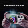 Quạt tản nhiệt điện thoại sò lạnh J86 Pro AI LED RGB Rainbow, từ tính, đóng băng, giá 225.000₫ 5