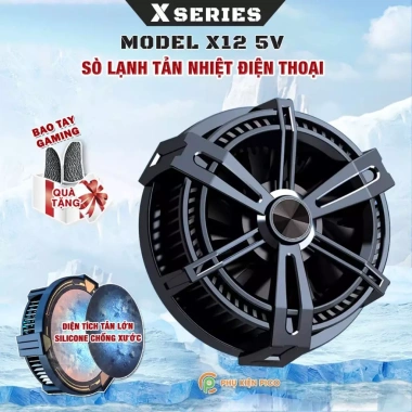 Quạt tản nhiệt điện thoại sò lạnh X12 X65 FS18 - Chỉ 100k, làm mát, bảo vệ 6