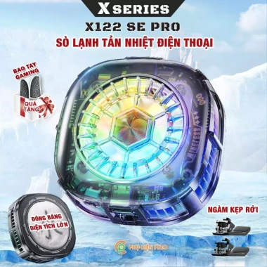 Quạt tản nhiệt điện thoại sò lạnh X12 X65 FS18 - Chỉ 100k, làm mát, bảo vệ 7