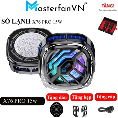 Quạt Tản Nhiệt Điện Thoại X76A Pro, K38, S32A – Làm Lạnh Nhanh Tăng FPS, Giá 84K
