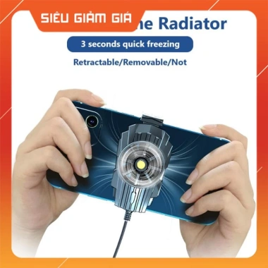Quạt Tản Nhiệt G6 Nhỏ Gọn, Hỗ Trợ Phát Sóng Trực Tiếp Cho Điện Thoại - 35k