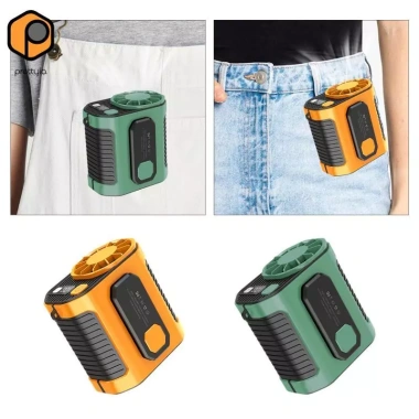 Quạt thắt lưng cầm tay điều chỉnh linh hoạt – Chạy bộ trong nhà, giảm mồ hôi