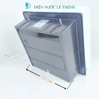 Quạt thông gió tường GRINEU 25x25 cm - Lắp dễ, tiết kiệm, giá chỉ 342.000₫