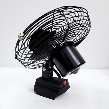 Quạt Tích Điện Để Bàn Pin 1 Công Suất Cao Kèm Sạc, Dễ Cầm Tay, Giá 299k 5